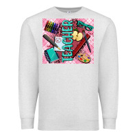 Oatmeal Heather teacher Premium Sweatshirt - AdoDesignShop