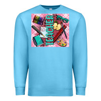 Ocean Blue teacher Premium Sweatshirt - AdoDesignShop