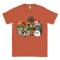 Copper Farm animal coffee cups Classic Tee - HowdyJamesFarm
