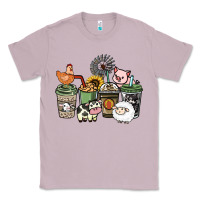 Lilac Farm animal coffee cups Classic Tee - HowdyJamesFarm