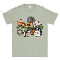 Matcha Farm animal coffee cups Classic Tee - HowdyJamesFarm
