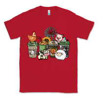 Red Farm animal coffee cups Classic Tee - HowdyJamesFarm