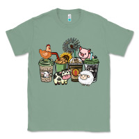 Sage Farm animal coffee cups Classic Tee - HowdyJamesFarm