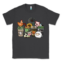 Smoke Farm animal coffee cups Classic Tee - HowdyJamesFarm
