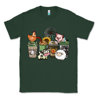 Sports Green Farm animal coffee cups Classic Tee - HowdyJamesFarm