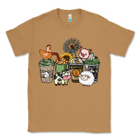 Toasted Coconut Farm animal coffee cups Classic Tee - HowdyJamesFarm