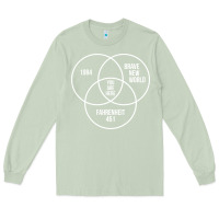 Matcha 1984 Brave New World Fahrenheit 451 Conspiracy T-Shirt Long Sleeve Tee - maiPhamDesign