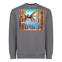 Dinosaur Pterodactyl Heavyweight Sweatshirt | Teevron