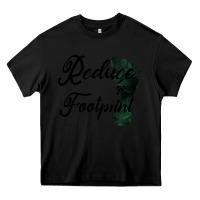 Black Climate Change Reduce Your Carbon Footprint Gift Heavy Core Tee - Bettercallsaul