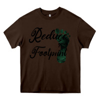 Chocolate Brown Climate Change Reduce Your Carbon Footprint Gift Heavy Core Tee - Bettercallsaul