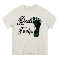 Cream Climate Change Reduce Your Carbon Footprint Gift Heavy Core Tee - Bettercallsaul