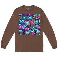 Chestnut pride tribe seamless pattern Long Sleeve Tee - FaDigitalArtStudio