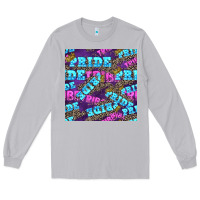 Moon Dust pride tribe seamless pattern Long Sleeve Tee - FaDigitalArtStudio