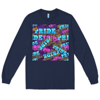 Navy pride tribe seamless pattern Long Sleeve Tee - FaDigitalArtStudio