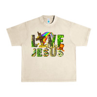 Sandshell Love like Jesus Urban Heavy Tee - CowGirlArtShop