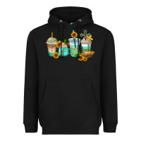 Black jesus coffee cups Heavyweight Hoodie - AdoDesignShop