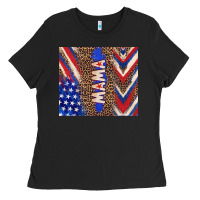Black American mama Ladies Tee - TumblerDesignByShophia