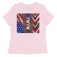 Bubblegum Pink American mama Ladies Tee - TumblerDesignByShophia
