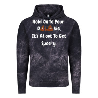 Cloud Black spooky halloween women and children Vintage Hoodie - maiPhamDesign