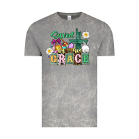Cloud Rock Saved by his grace Easter Vintage Tee - CowGirlArtShop
