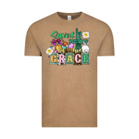 Vintage Coffee Saved by his grace Easter Vintage Tee - CowGirlArtShop
