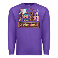 Purple para professional Premium Sweatshirt - AdoDesignShop