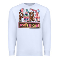 White para professional Premium Sweatshirt - AdoDesignShop