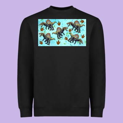 Spinosaurus Sippy Cup Heavyweight Sweatshirt Designed By Artiststas