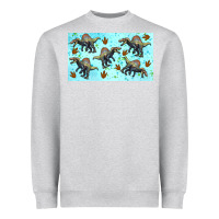 Heather Grey spinosaurus sippy cup Heavyweight Sweatshirt - Artiststas