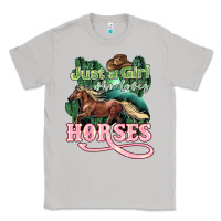 Moon Dust Just a girl who loves Horses Classic Tee - HowdyJamesFarm