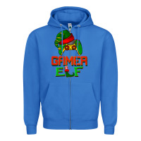 True Royal Christmas gamer elf Zipper Hoodie - BarkalooDesign