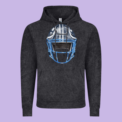 Football Helmet Fa Element 1 Vintage Hoodie Designed By Fadigitalartstudio
