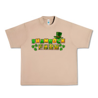 Burro St. Patrick's Shamrock farm Urban Heavy Tee - CowGirlArtShop