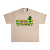 French Oak St. Patrick's Shamrock farm Urban Heavy Tee - CowGirlArtShop