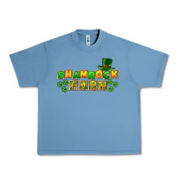 Pebble Blue St. Patrick's Shamrock farm Urban Heavy Tee - CowGirlArtShop