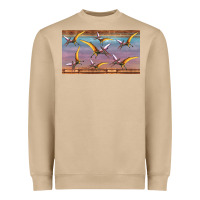 Mushroom dinosaur pterodactyl sippy cup Heavyweight Sweatshirt - Artiststas