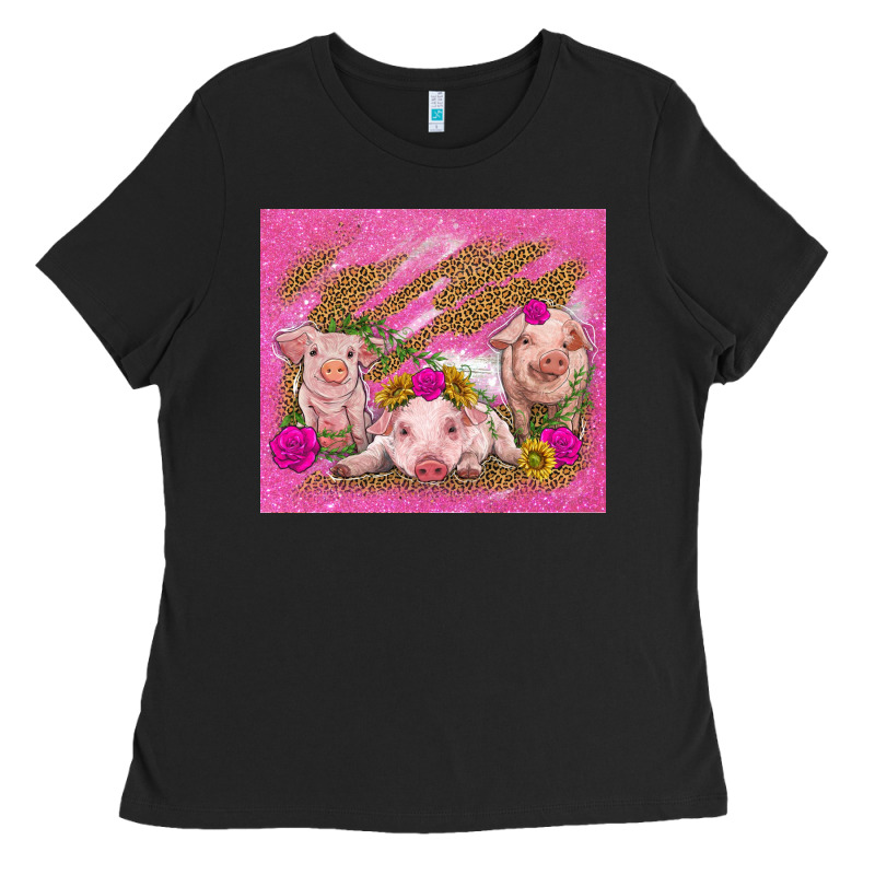 Pigs Ladies Tee by TumblerDesignByShophia | Teevron