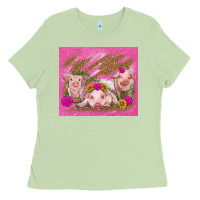 Matcha pigs Ladies Tee - TumblerDesignByShophia