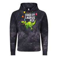 Cloud Black Mens Daddysaurus T Rex Dinosaur Daddy Family Matching Gifts Idea Vintage Hoodie - maiPhamDesign