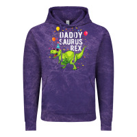 Cloud Purple Mens Daddysaurus T Rex Dinosaur Daddy Family Matching Gifts Idea Vintage Hoodie - maiPhamDesign