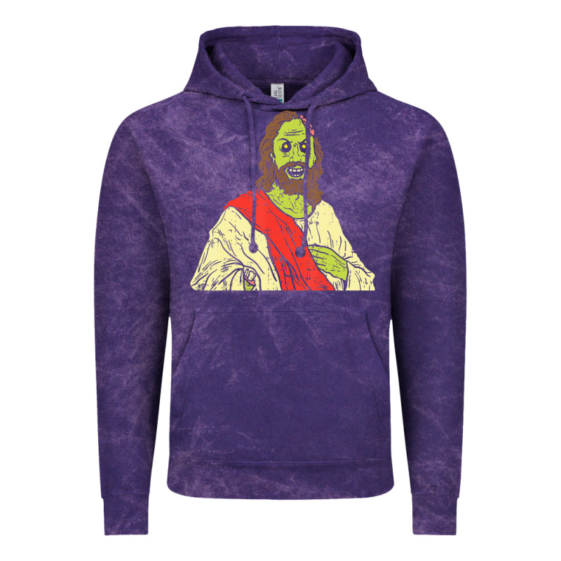 Zombie Jesus Halloween Costume Christian Christ Vintage Hoodie by maiPhamDesign | Teevron