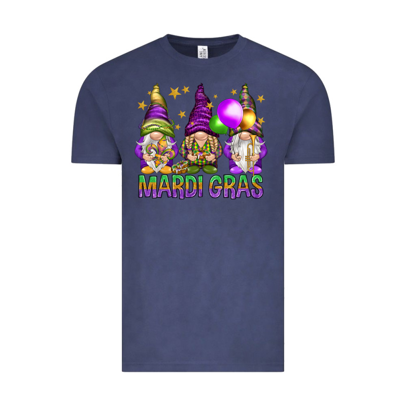 Mardi Gras With Gnomies Vintage Tee by HowdyJamesFarm | Teevron