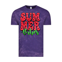 Cloud Purple summer vibes watermelon Vintage Tee - Jasminsmagicworld
