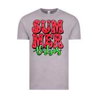 Vintage Zinc summer vibes watermelon Vintage Tee - Jasminsmagicworld
