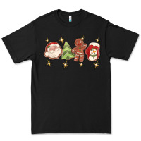 Black Christmas gingerbread cookies Premium Tee - texasbilliewilder