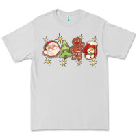 Dove Grey Christmas gingerbread cookies Premium Tee - texasbilliewilder