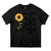 Black I Will Choose To Find Joy In The Journey That God Heavy Core Tee - Bettercallsaul