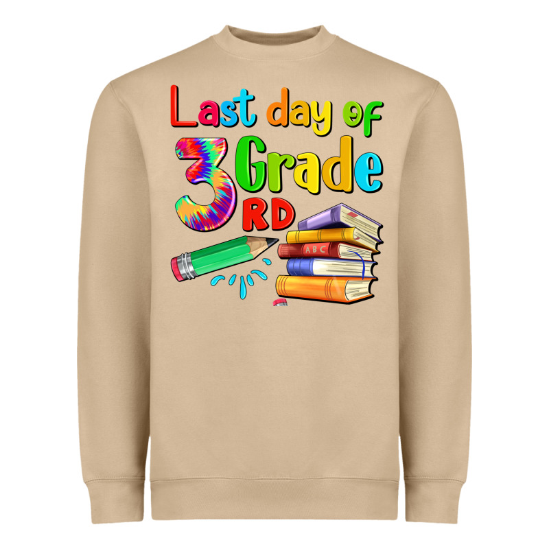 Last Day Of Third Grade Heavyweight Sweatshirt by Artiststas | Teevron
