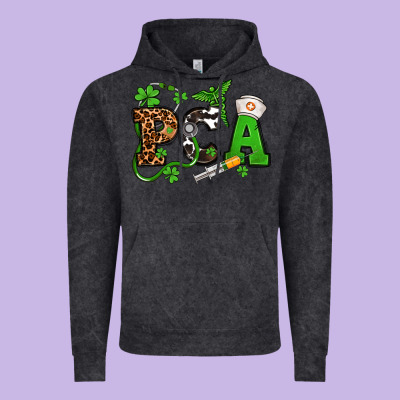 St. Patrick's Day Pca Vintage Hoodie Designed By Oliviacreatesart