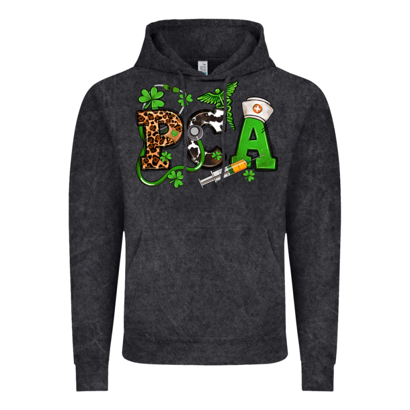 St. Patrick's Day Pca Vintage Hoodie by OliviaCreatesArt | Teevron